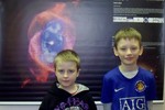 Young Astronomers at the Talk!