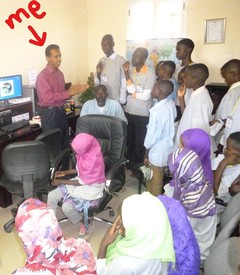 UNAWE Sudan National Coordinator Yasir Abbas 3