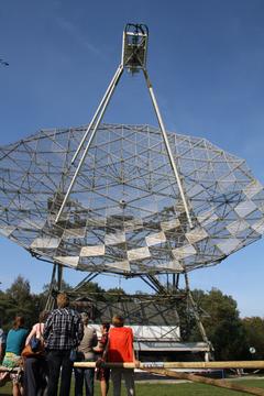 Participants in the first Dutch EU-Universe Awareness workshop visit ASTRON in Dwingeloo, the Netherlands