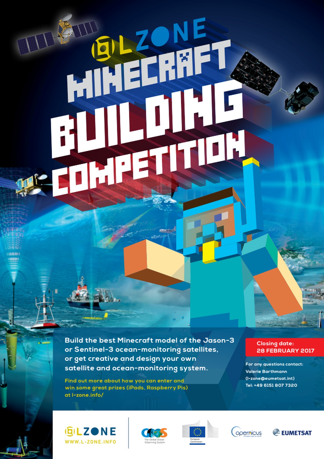 The 2016 Learning Zone Minecraft Oceans Competition  UNAWE