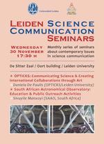 Leiden Science Communication Seminars: November 2011