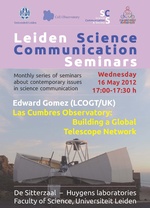 Leiden Science Communication Seminar - May 2012